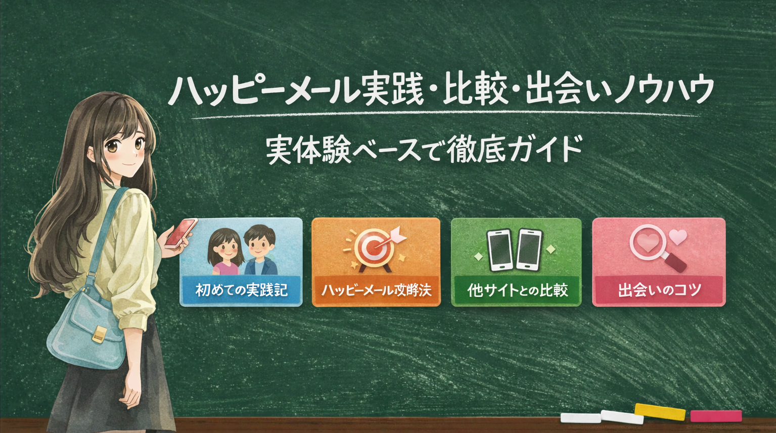 ハッピーメール実践・比較・出会いノウハウの画像